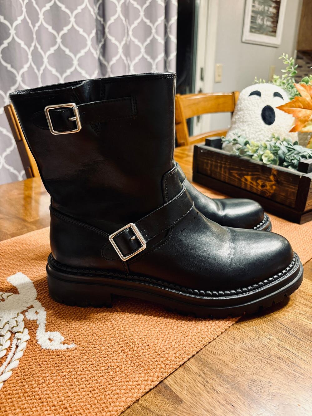 Steve Madden Brycin Moto Bootie Size 10